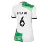 Camiseta de fútbol Liverpool Thiago 6 Segunda Equipación 23-24 - Mujer